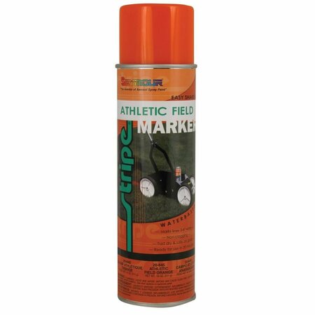 SEYMOUR MIDWEST 20 oz Inverted Tip Athletic Marking Paint, Orange SM20-645